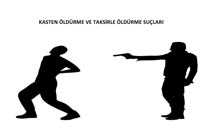 KASTEN ÖLDÜRME VE TAKSİRLE ÖLDÜRME SUÇLARI
